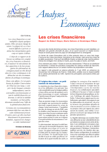 Analyses Économiques - Conseil d`Analyse Economique