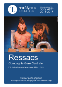 Ressacs - Théâtre de Liège
