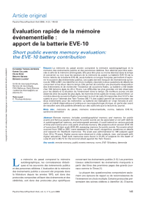 apport de la batterie EVE-10