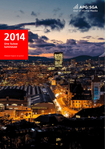 Rapport de gestion 2014