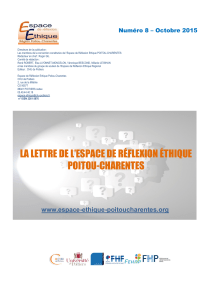 Lettre éthique 8-2015 - Espace de réflexion éthique Poitou