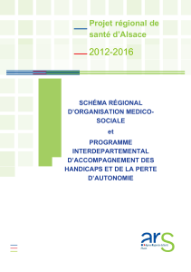 Projet régional de santé d`Alsace