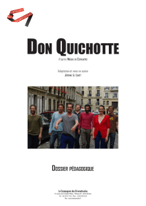 DON QUICHOTTE - Théâtre Jean Vilar