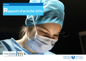 Rapport d`activité 2014 - Henri Mondor