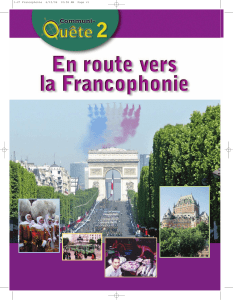 Communi-Quete 2_ En Route Vers la Francophonie Textbook