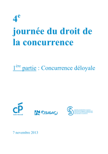 4 journée du droit de la concurrence