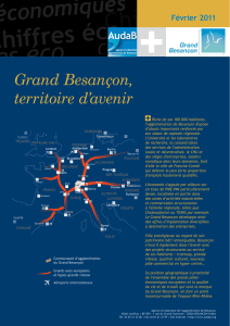 Grand Besançon, territoire d`avenir n°1