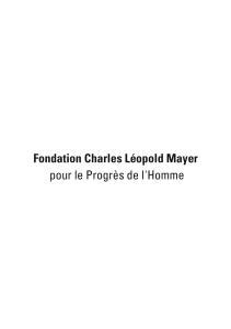 Fondation Charles Léopold Mayer pour le Progrès de l`Homme