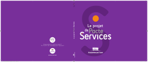 Le projet - Le Pacte Services