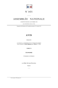 N° 1431 ASSEMBLÉE NATIONALE