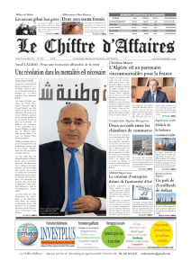 Lire la suite - Algérie Conseil Export