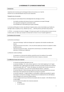 02- Monnaie et marché monétaire