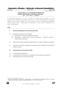 Laboratoire d`Analyse – Recherche en Economie Quantitative