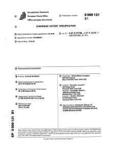 Pharmaceutical compositions - European Patent Office