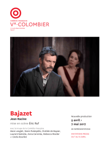 Bajazet - Theatre-contemporain.net