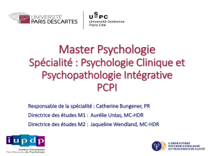PCPI - Institut de Psychologie