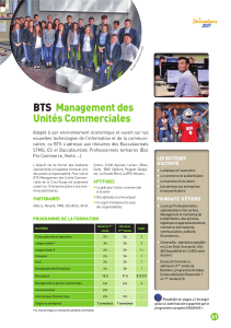 BTS Management des Unités Commerciales - La Croix Rouge