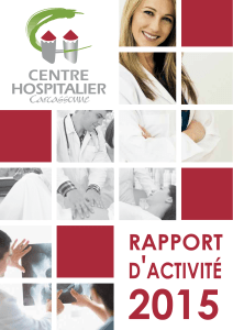 rapport d`activité - Centre Hospitalier de Carcassonne