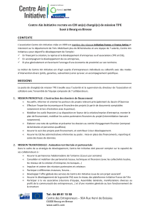 offre emploi CDM TPE - Rhone AlpeSolidaires