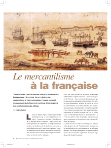 Le mercantilisme à la française