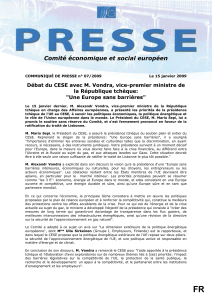 Communiqué de presse CP_CES7-2009_CP_FR