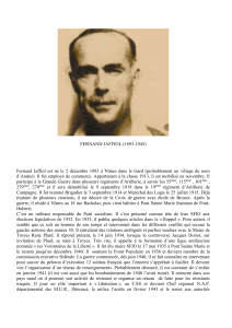 a la recherche de fernand jaffiol (1893-1945)