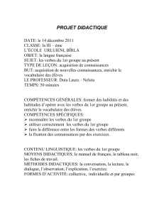 projet didactique - Competente TIC Franceza Arges