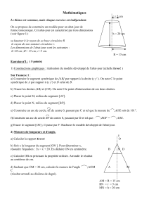 Exercice n°4 Chimie ( 4 points )