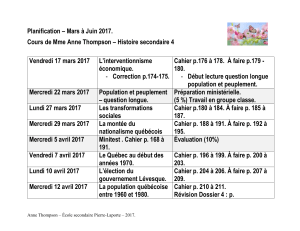 Planification etape 3 secondaire 4