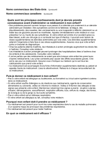 Puis-je donner ce médicament à mon enfant?