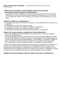 Quels sont les effets secondaires communs de ce médicament