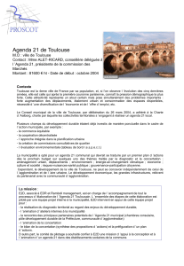 Agenda 21 Toulouse