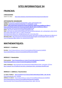 salle informatique 5h - Plateforme blogs RPN