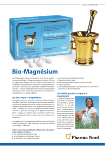 Bio-Magnésium
