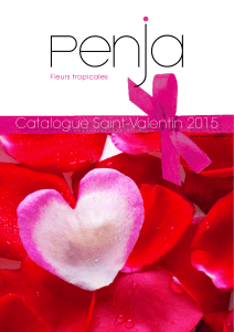 Catalogue Saint-Valentin 2015