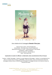 Madame K dossier pédagogique