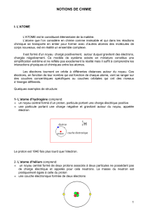 notions de chimie