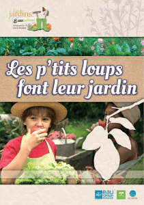 es P`tits loups font leur jardin