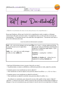 Première S– Doc - étudiant.fr