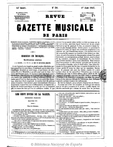 gazette musicale - Hemeroteca Digital