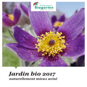 Jardin bio 2017