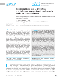 Recommandations pour la prévention et le - Serveur UNT-ORI