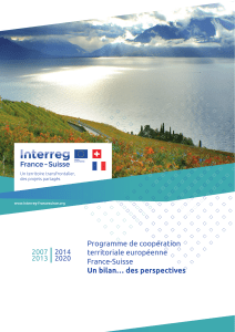 Programme de coopération territoriale européenne France