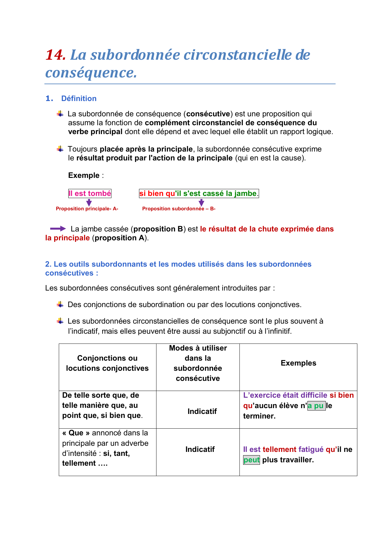 Comment Identifier Les Propositions Circonstancielles LRPJJK