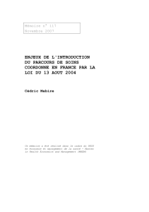 Mémoire MHEM Cédric Mabire