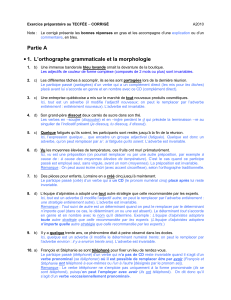 Test prparatoire au TECFE