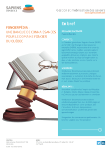En bref - Sapiens Conseils