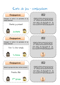 Conjugaison