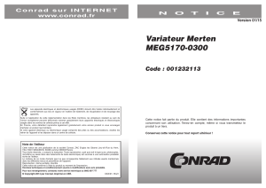 Variateur Merten MEG5170-0300