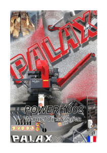 Palax Power100S façonneuses à bois de chauffage